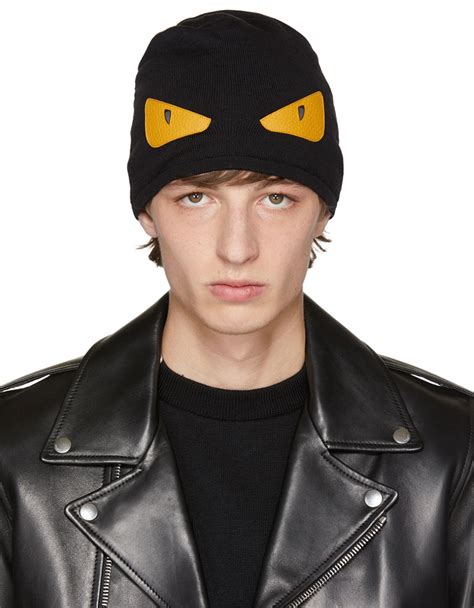 fendi bug eyes beanie|fendi monster hat.